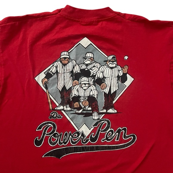 Vintage Best Fruit of the Loom - Single Stitch Baseball Short Sleeve T-Shirt XL - Picture 6 of 9